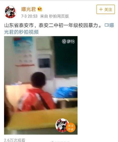 爆料山东的校园事件视频,真相与争议交织 第1张 爆料山东的校园事件视频,真相与争议交织 第1张